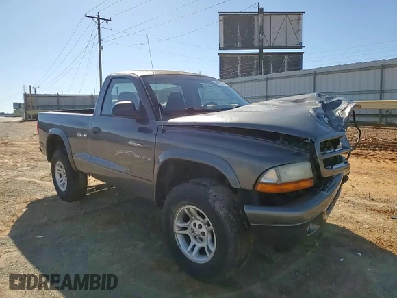 2001 Dodge Dakota with VIN 1B7GG26XX1S346850, listed as a Copart auction lot 44520225 with 183,893 mi miles and Salvage Title. Bid and sale history available at carsss.com. Image 11.
