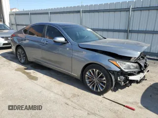 2015 Hyundai Genesis 3.8L with VIN KMHGN4JEXFU083886, listed as a Copart auction lot 55992724 with 156,303 mi miles and Salvage Title. Bid and sale history available at carsss.com. Image 4.