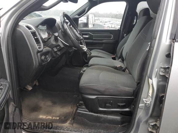 2022 Ram 2500 Big Horn with VIN 3C6UR5DLXNG191204, listed as a Copart auction lot 45698525 with 98,358 mi miles and Salvage Title. Bid and sale history available at carsss.com. Image 7.