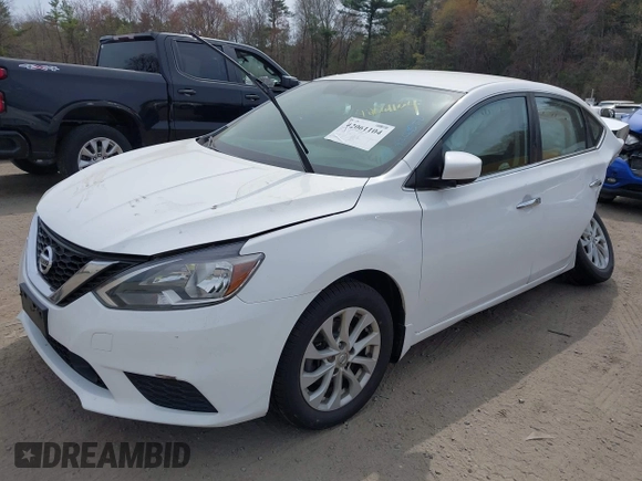 2019 Nissan Sentra S with VIN 3N1AB7AP3KY245745, listed as a IAAI auction lot 42061104 with 78,855 mi miles and . Bid and sale history available at DreamBid. Image 2.
