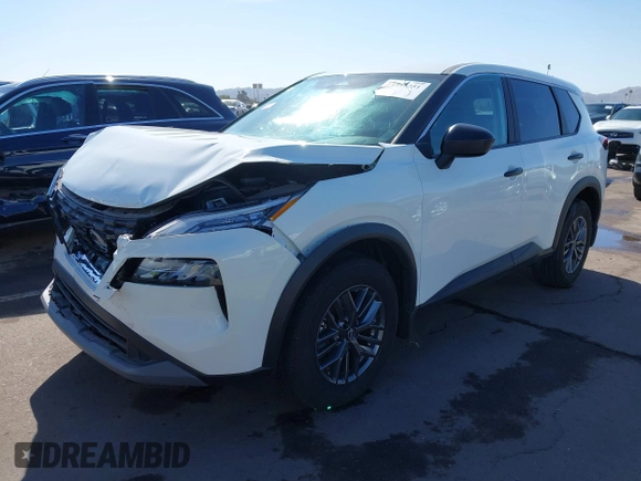 2023 Nissan Rogue S with VIN 5N1BT3AA8PC837043, listed as a IAAI auction lot 41848251 with 8,835 mi miles. Bid and sale history available at carsss.com. Image 17.