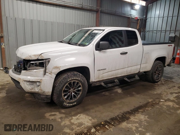 2020 Chevrolet Colorado 4WD Work Truck z VIN 1GCHTBEN1L1115652, wystawiony jako Copart lot #44711035 z przebiegiem 14 861 mil mil oraz Szkoda całkowita • Salvage title. Historia ofert i sprzedaży dostępna na DreamBid. Obrazek 1.