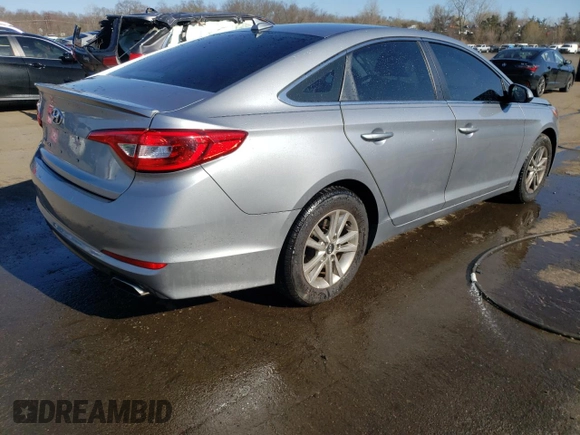2016 Hyundai Sonata 2.4L with VIN 5NPE24AF3GH289317, listed as a Copart auction lot 53552655 with 96,251 mi miles and Salvage Title. Bid and sale history available at carsss.com. Image 3.