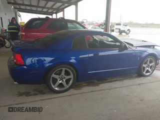 2003 Ford Mustang SVT Cobra with VIN 1FAFP48Y53F346673, listed as a IAAI auction lot 41894679 with 1 mi miles. Bid and sale history available at carsss.com. Image 14.