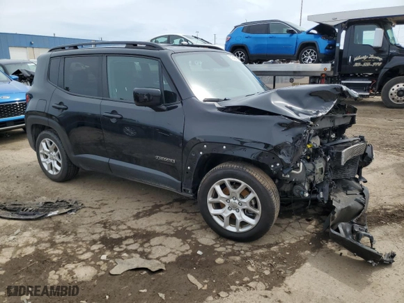 2018 Jeep Renegade Latitude with VIN ZACCJABBXJPH06564, listed as a Copart auction lot 51243895 with 147,000 mi miles and Clean Title. Bid and sale history available at carsss.com. Image 4.