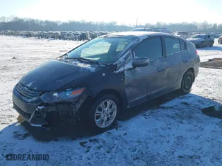 2011 Honda Insight EX with VIN JHMZE2H76BS004162, listed as a IAAI auction lot 41333373 with 287,593 mi miles. Bid and sale history available at carsss.com. Image 2.