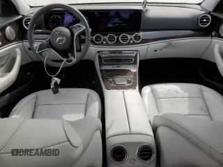 2023 Mercedes-Benz E 450 with VIN W1KZF5KB1PB102106, listed as a Copart auction lot 49478015 with 15,384 mi miles and Salvage Title. Bid and sale history available at DreamBid. Image 8.