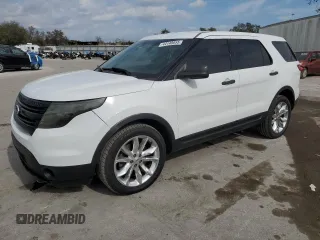 2013 Ford Utility Police Interceptor with VIN 1FM5K7AR2DGC92586, listed as a Copart auction lot 44148855 with 104,693 mi miles and Salvage Title. Bid and sale history available at carsss.com. Image 1.