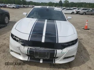 2015 Dodge Charger SXT with VIN 2C3CDXHGXFH865725, listed as a Copart auction lot 54217975 with 147,494 mi miles and Salvage Title. Bid and sale history available at DreamBid. Image 5.