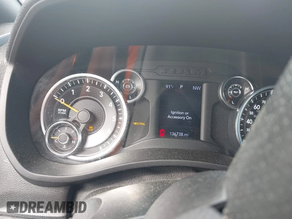 2022 Ram 2500 Tradesman with VIN 3C6UR5HJ3NG202553, listed as a IAAI auction lot 41845647 with 136,738 mi miles and . Bid and sale history available at DreamBid. Image 7.