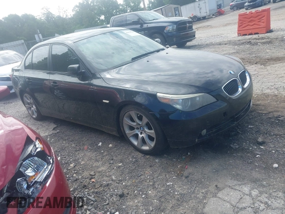 2007 BMW 5 Series 550i with VIN WBANB53527CP06400, listed as a IAAI auction lot 42130949 with 226,264 mi miles and . Bid and sale history available at DreamBid. Image 1.