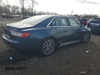 2017 Lincoln Continental Select with VIN 1LN6L9TK6H5608098, listed as a Copart auction lot 78619534 with 66,172 mi miles and Salvage Title. Bid and sale history available at carsss.com. Image 3.