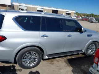 2018 Infiniti QX80 with VIN JN8AZ2NE6J9192293, listed as a IAAI auction lot 40557314 with 91,551 mi miles. Bid and sale history available at carsss.com. Image 14.
