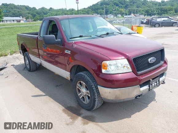 2005 Ford F-150 XL z VIN 1FTRF14545NB41150, wystawiony jako IAAI lot #42472198 z przebiegiem 198 358 mil mil oraz . Historia ofert i sprzedaży dostępna na DreamBid. Obrazek 1.