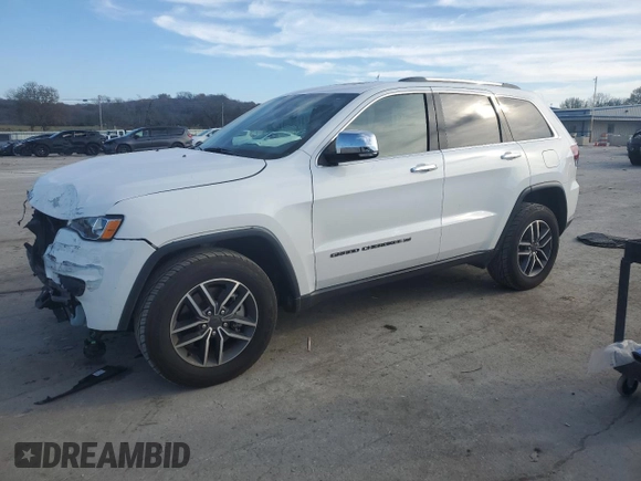 2022 Jeep Grand Cherokee WK Limited with VIN 1C4RJFBG9NC138157, listed as a Copart auction lot 82625414 with 44,195 mi miles and Salvage Title. Bid and sale history available at carsss.com. Image 1.