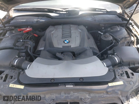 2006 BMW 7 Series 750i with VIN WBAHL83516DT03870, listed as a IAAI auction lot 42273354 with Not provided miles and . Bid and sale history available at DreamBid. Image 10.
