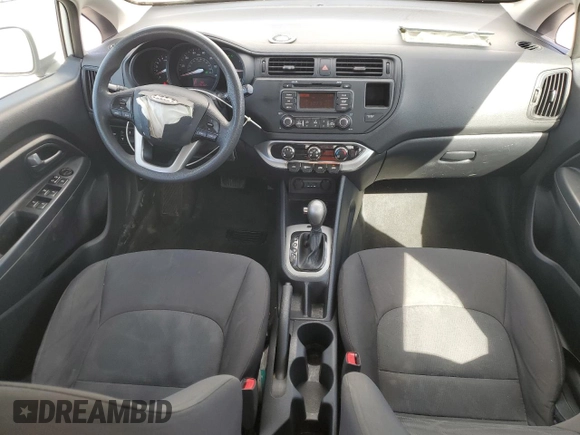 2013 Kia Rio LX with VIN KNADM4A3XD6258368, listed as a Copart auction lot 47039125 with 175,102 mi miles and Clean Title. Bid and sale history available at DreamBid. Image 8.