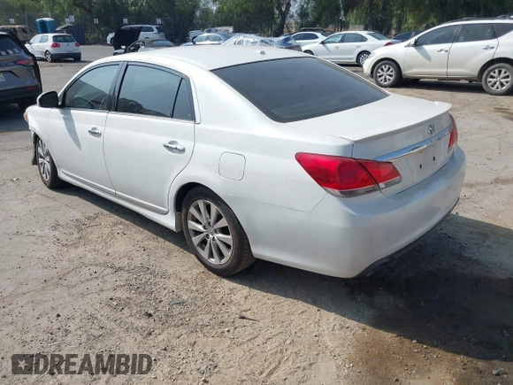 2011 Toyota Avalon with VIN 4T1BK3DB7BU428543, listed as a IAAI auction lot 42598653 with 139,978 mi miles and . Bid and sale history available at DreamBid. Image 3.