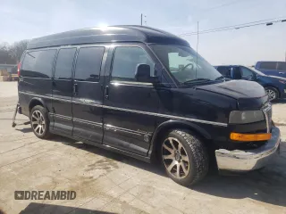 2006 GMC Savana Commercial C6Y with VIN 1GDFG15T761243429, listed as a Copart auction lot 65395394 with 147,222 mi miles and Salvage Title. Bid and sale history available at carsss.com. Image 4.