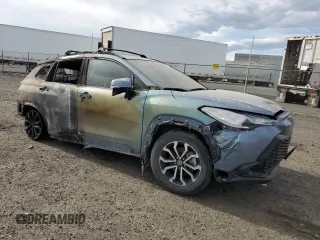 2024 Toyota Corolla Cross Hybrid S with VIN 7MUFBABGXRV020390, listed as a Copart auction lot 61591535 with Not provided miles and Salvage title. Bid and sale history available at DreamBid. Image 4.