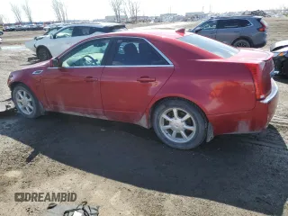 2009 Cadillac CTS RWD with VIN 1G6DF577X90155378, listed as a Copart auction lot 51456665 with 216,964 mi miles and Salvage Title. Bid and sale history available at DreamBid. Image 2.