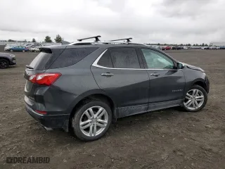 2018 Chevrolet Equinox Premier with VIN 3GNAXWEX8JL394898, listed as a Copart auction lot 50263935 with 0 mi miles and Salvage Title. Bid and sale history available at carsss.com. Image 3.