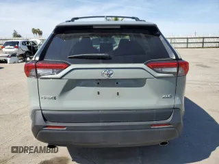 2023 Toyota RAV4 XLE with VIN 2T3W1RFV3PW245766, listed as a Copart auction lot 48676165 with 13,773 mi miles and Salvage Title. Bid and sale history available at carsss.com. Image 6.