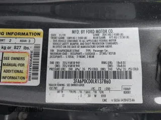 2020 Ford Fusion SEL с VIN 3FA6P0CD0LR137860, выставлен на аукционе IAAI как лот 42442924 с пробегом 64 998 миль миль и . История ставок и продаж доступна на DreamBid. Изображение 9.