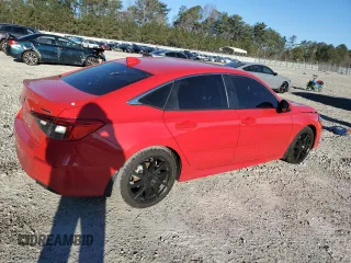 2023 Honda Civic Touring z VIN 2HGFE1F96PH307560, wystawiony jako Copart lot #46883585 z przebiegiem 50 950 mil mil oraz Szkoda całkowita • Salvage title. Historia ofert i sprzedaży dostępna na DreamBid. Obrazek 3.