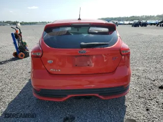2017 Ford Focus ST with VIN 1FADP3L95HL333884, listed as a Copart auction lot 51368635 with 92,350 mi miles and Salvage Title. Bid and sale history available at carsss.com. Image 6.