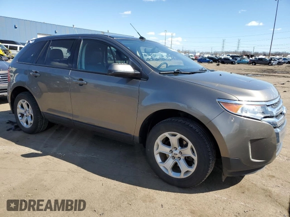 2013 Ford Edge SEL with VIN 2FMDK3JC0DBE24641, listed as a Copart auction lot 50426385 with 152,363 mi miles and Clean Title. Bid and sale history available at carsss.com. Image 4.
