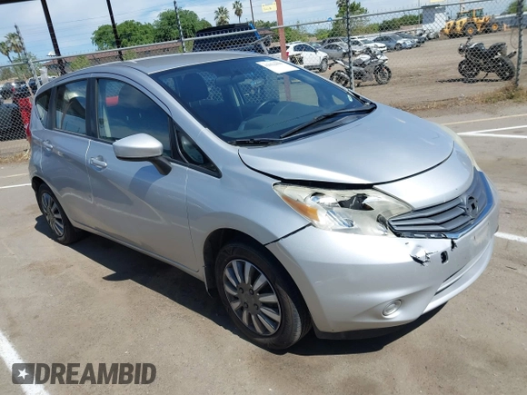 2015 Nissan Note SV with VIN 3N1CE2CP2FL417041, listed as a IAAI auction lot 42022859 with 127,217 mi miles and . Bid and sale history available at DreamBid. Image 1.