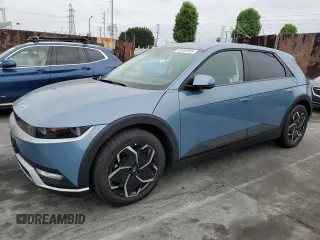 2024 Hyundai Ioniq 5 SE z VIN KM8KM4DE3RU316309, wystawiony jako Copart lot #58369955 z przebiegiem 3 563 mil mil oraz Szkoda całkowita • Salvage title. Historia ofert i sprzedaży dostępna na DreamBid. Obrazek 1.