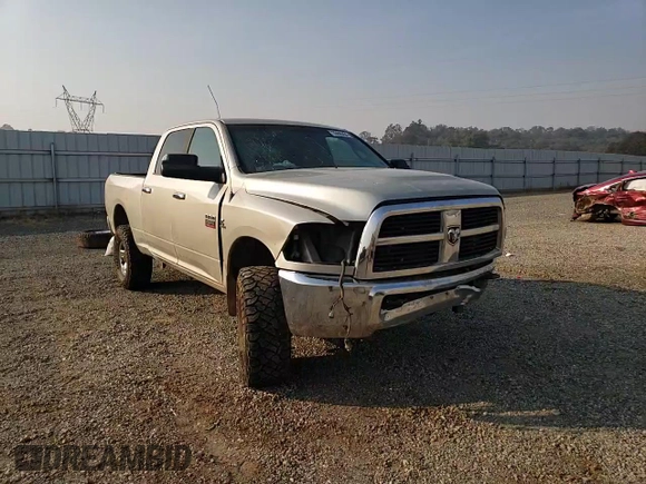 2010 Dodge Ram 2500 SLT with VIN 3D7UT2CL3AG161679, listed as a Copart auction lot 76006454 with 206,157 mi miles and Salvage Title. Bid and sale history available at carsss.com. Image 11.