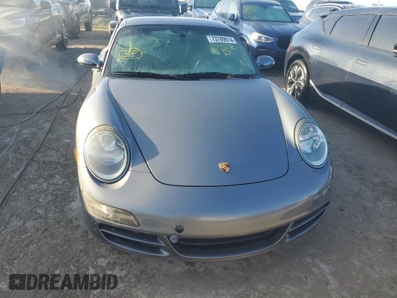 2006 Porsche 911 Carrera with VIN WP0AA29976S716891, listed as a Copart auction lot 73789914 with 0 mi miles and Non Repairable. Bid and sale history available at carsss.com. Image 5.