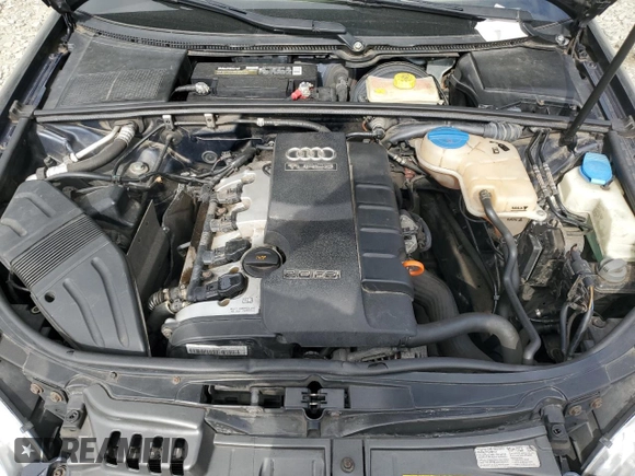 2006 Audi A4 2.0T with VIN WAUKF78E16A163725, listed as a Copart auction lot 71158194 with 137,702 mi miles and Salvage Title. Bid and sale history available at carsss.com. Image 11.