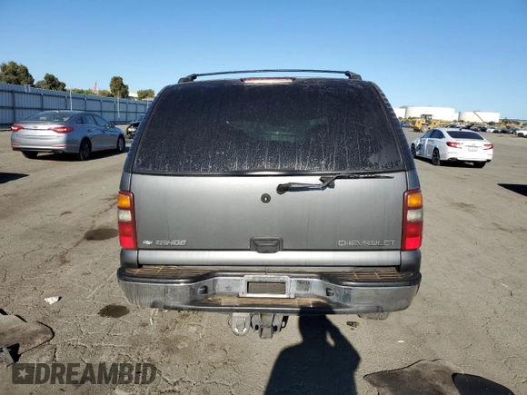 2002 Chevrolet Tahoe LT with VIN 1GNEC13T22R263962, listed as a Copart auction lot 72726674 with 258,148 mi miles and Salvage Title. Bid and sale history available at carsss.com. Image 6.