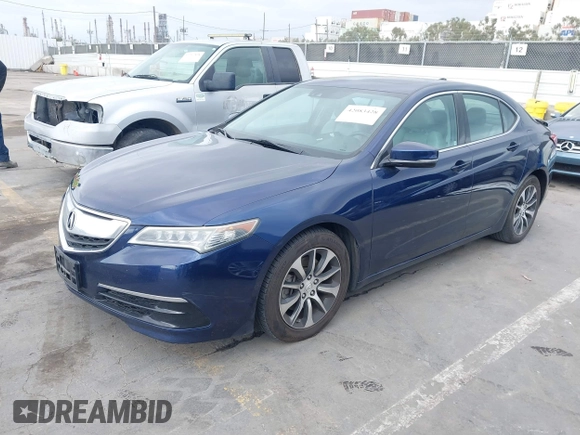 2015 Acura TLX Tech with VIN 19UUB1F51FA004938, listed as a IAAI auction lot 42083428 with 108,397 mi miles. Bid and sale history available at carsss.com. Image 18.