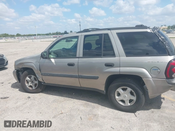 2003 Chevrolet TrailBlazer LS with VIN 1GNDT13SX32367807, listed as a IAAI auction lot 42070031 with 162,966 mi miles and . Bid and sale history available at DreamBid. Image 14.
