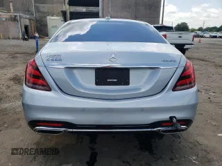 2020 Mercedes-Benz S S 560 with VIN WDDUG8GB6LA523756, listed as a Copart auction lot 55648464 with Not Provided miles and Salvage Title. Bid and sale history available at carsss.com. Image 6.