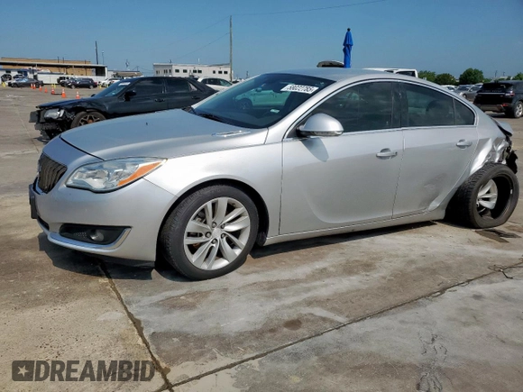 2016 Buick Regal with VIN 2G4GK5EX1G9151050, listed as a Copart auction lot 58022785 with 99,216 mi miles and Salvage title. Bid and sale history available at DreamBid. Image 1.