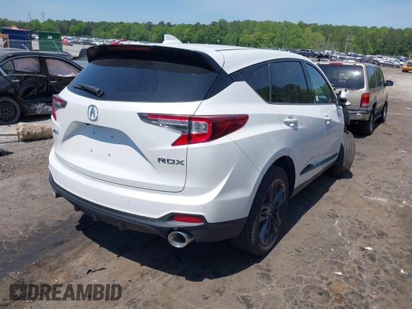 2021 Acura RDX w/A-Spec Package с VIN 5J8TC1H67ML002837, выставлен на аукционе IAAI как лот 42065066 с пробегом 105 000 миль миль и . История ставок и продаж доступна на DreamBid. Изображение 4.