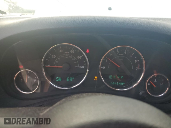2016 Jeep Wrangler Unlimited Sport with VIN 1C4HJWDG1GL185985, listed as a Copart auction lot 49997255 with 144,549 mi miles and Salvage title. Bid and sale history available at DreamBid. Image 9.