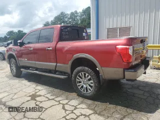 2017 Nissan Titan Pro-4X z VIN 1N6BA1F43HN562363, wystawiony jako Copart lot #58604115 z przebiegiem 102 412 mil mil oraz Czysty tytuł • Clean title. Historia ofert i sprzedaży dostępna na DreamBid. Obrazek 2.