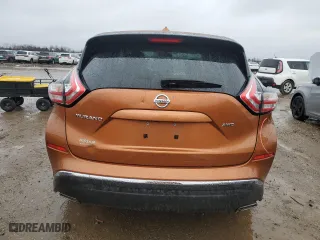 2016 Nissan Murano SL with VIN 5N1AZ2MH7GN107531, listed as a Copart auction lot 86925434 with 80,966 mi miles and Salvage Title. Bid and sale history available at carsss.com. Image 6.
