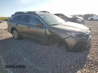 2021 Subaru Outback Premium with VIN 4S4BTACC0M3116746, listed as a Copart auction lot 51261715 with 45,870 mi miles and Salvage Title. Bid and sale history available at DreamBid. Image 4.