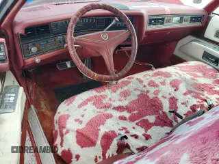 1973 Cadillac Eldorado z VIN 6L67S30429866, wystawiony jako Copart lot #87187334 z przebiegiem 94 585 mil mil oraz Szkoda całkowita • Salvage title. Historia ofert i sprzedaży dostępna na DreamBid. Obrazek 8.