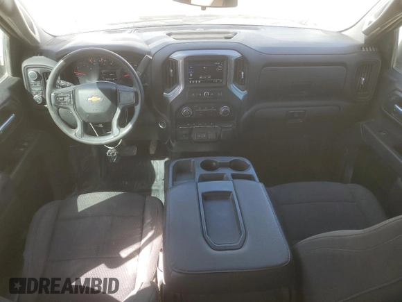 2022 Chevrolet Silverado 1500 Work Truck with VIN 1GCRDAED3NZ506096, listed as a Copart auction lot 46708055 with 90,970 mi miles and Clean Title. Bid and sale history available at DreamBid. Image 8.