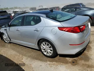 2015 Kia Optima EX with VIN 5XXGN4A7XFG478615, listed as a Copart auction lot 50950514 with 57,003 mi miles and Salvage Title. Bid and sale history available at DreamBid. Image 2.