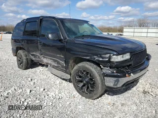 2001 Chevrolet Tahoe LT with VIN 1GNEK13T01R177485, listed as a Copart auction lot 53540455 with Not provided miles and Salvage title. Bid and sale history available at DreamBid. Image 4.